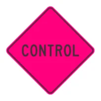 Señal de tránsito: Control