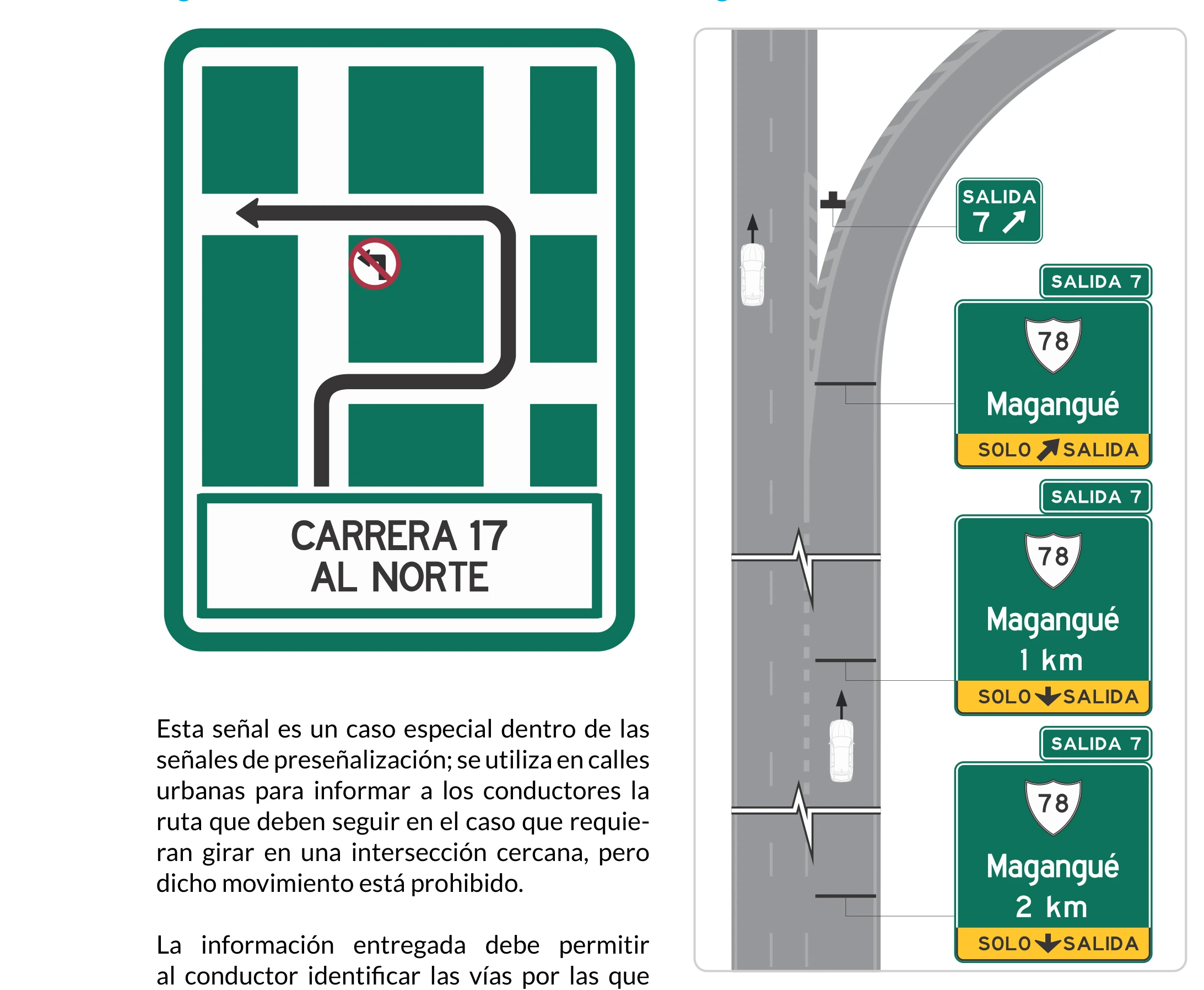 Señal de tránsito: RUTA ALTERNATIVA