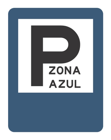 Señal de tránsito: ZONAS