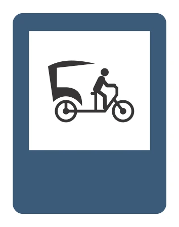 Señal de tránsito: ESTACIONAMIENTO DE TRI-