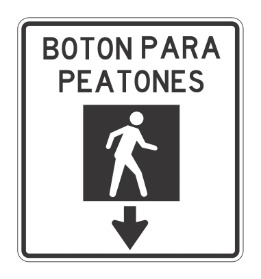 Señal de tránsito: SEGURIDAD