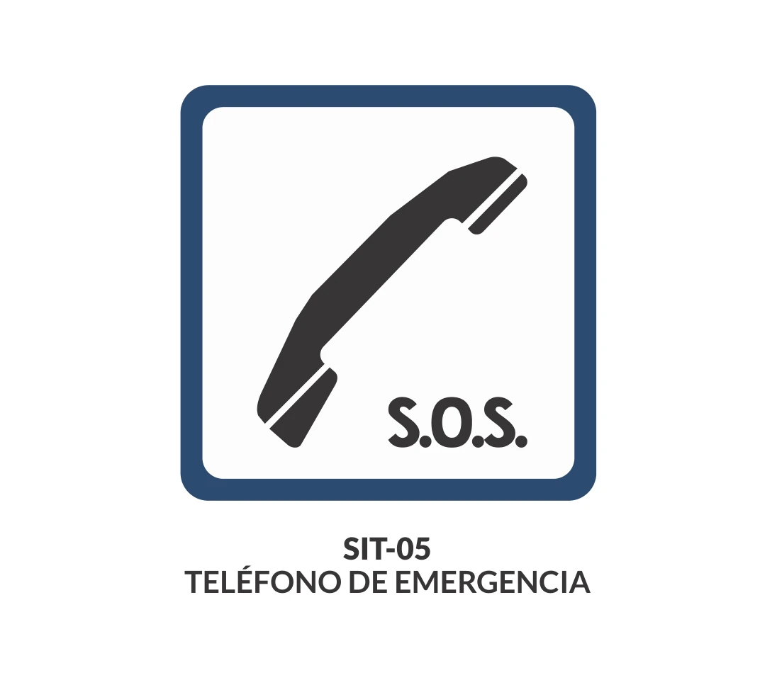 Señal de tránsito: TELÉFONO