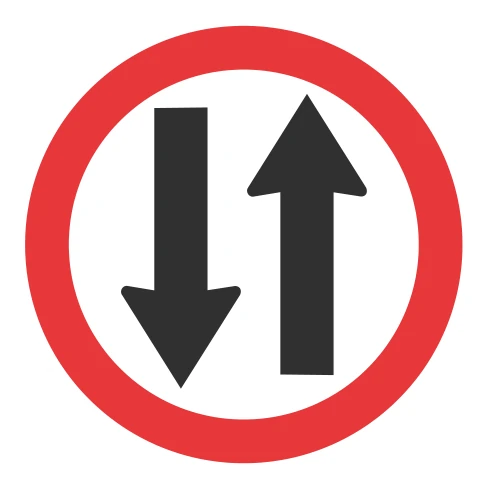 Señal de tránsito: Circulación