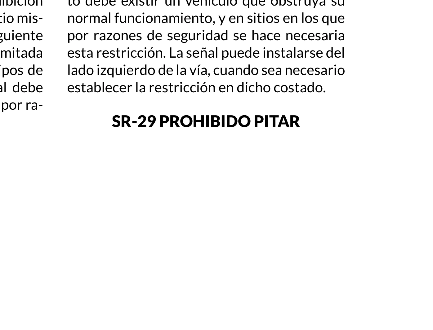 Señal de tránsito: Prohibido pitar