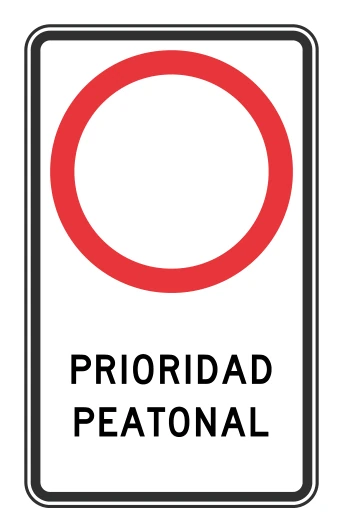Señal de tránsito: Prohibido
