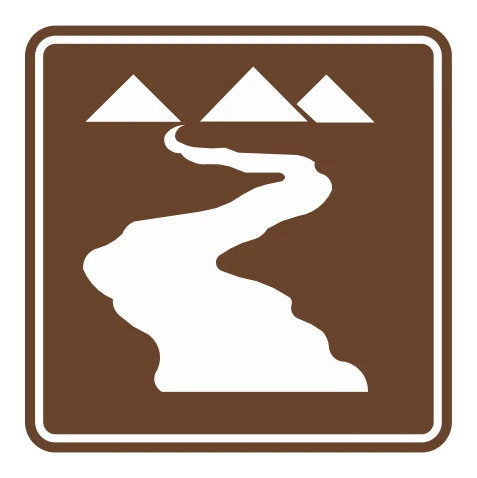 Señal de tránsito: RÍO